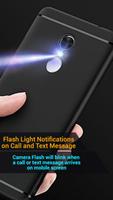 برنامه‌نما Flash on Call & SMS, Flash alerts Flashlight blink عکس از صفحه