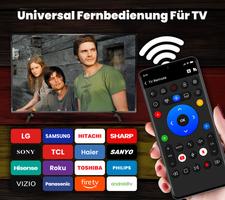 Universal Fernbedienung Für TV Plakat