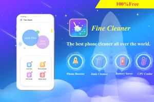 Fine Cleaner Plakat