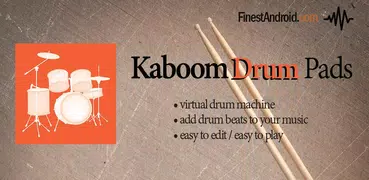 Kaboom: drum pads