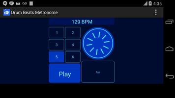 Drum Beats Metronome اسکرین شاٹ 2