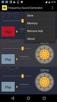 Frequency Sound Generator تصوير الشاشة 1