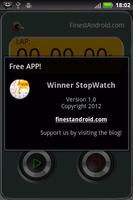 Winner stopwatch ảnh chụp màn hình 2