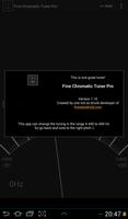 برنامه‌نما Fine Chromatic Tuner Pro عکس از صفحه