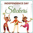 Independence day stickers 15 august Sticker Maker icône
