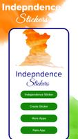 Independence day stickers 15 august Sticker Maker plakat