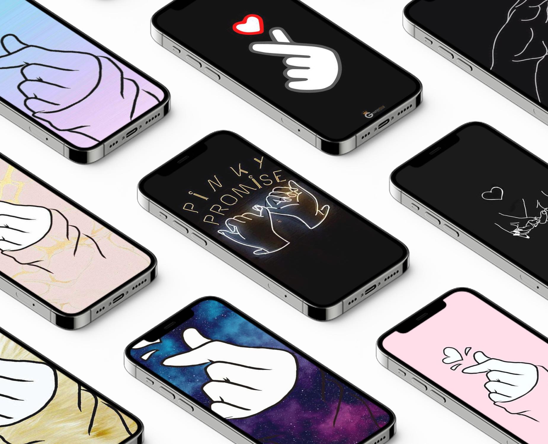Finger Heart Wallpaper APK do pobrania na Androida