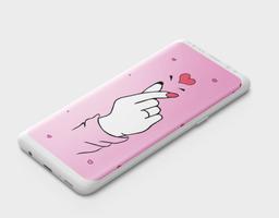 Finger Heart Wallpaper اسکرین شاٹ 3