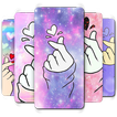 Finger Heart Wallpaper icon