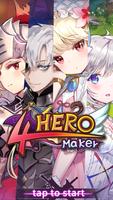 4 Hero Maker Affiche