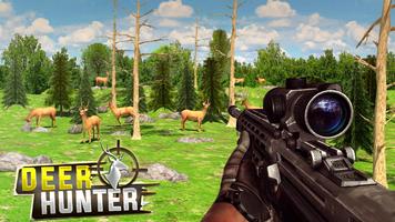 Deer Hunting: Wild Animal Hunt 海报