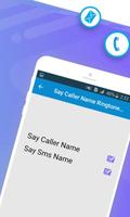 Say Caller Name Ringtone Maker تصوير الشاشة 2