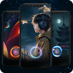 Fingerprint Neon Animation