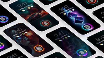 Fingerprint Live Animation App Poster