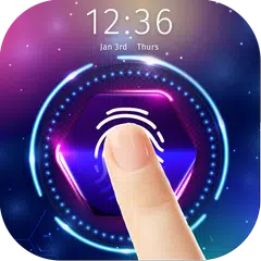 指紋でロック解除 (シミュレータ) - 指紋認証 指紋ロック画面 アプリダウンロード