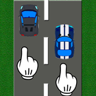 Finger Car Race Zeichen