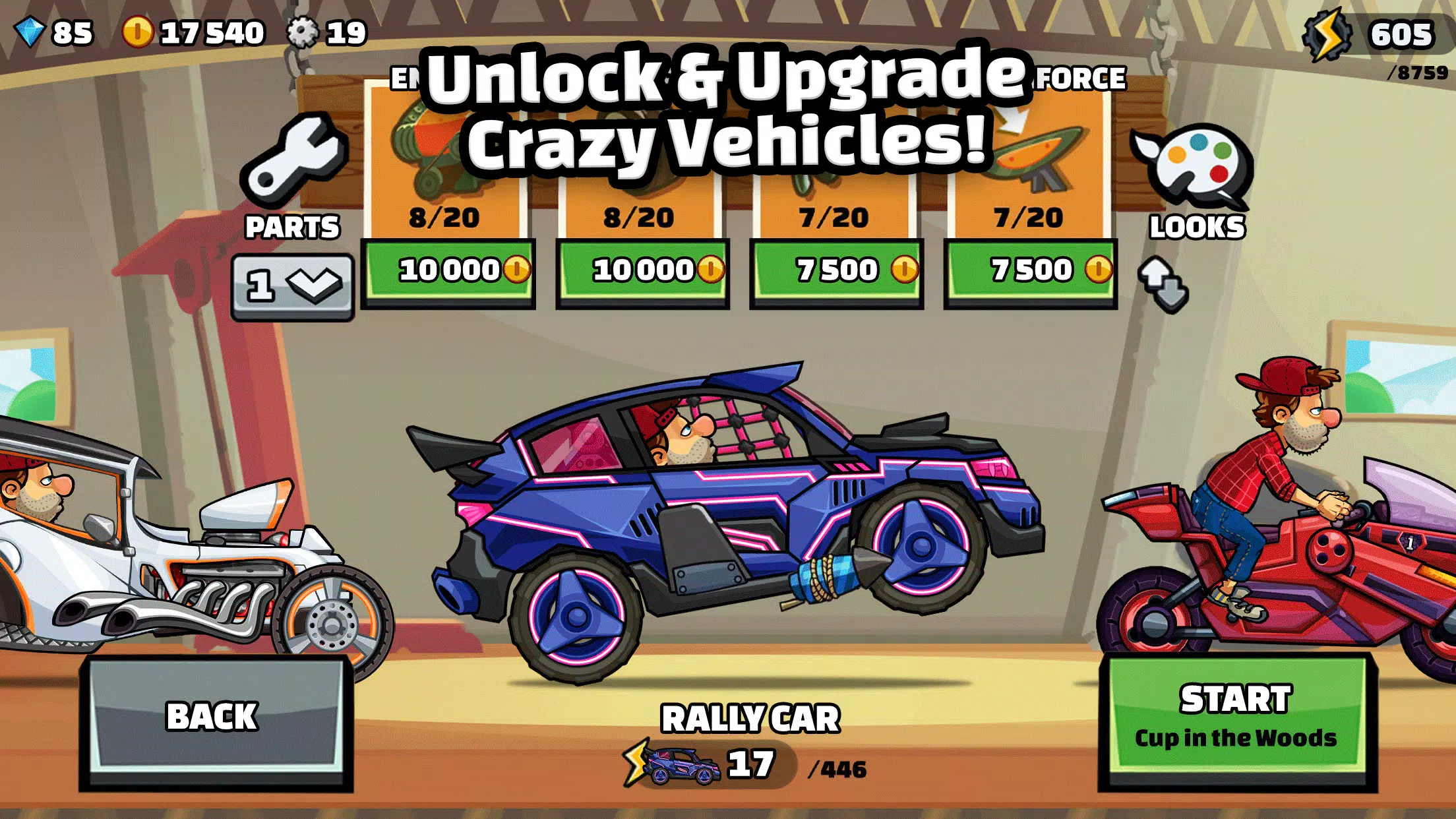 Hill Climb Racing 2 IPA (Unlimited Money+Fuel All Cars Unlocked