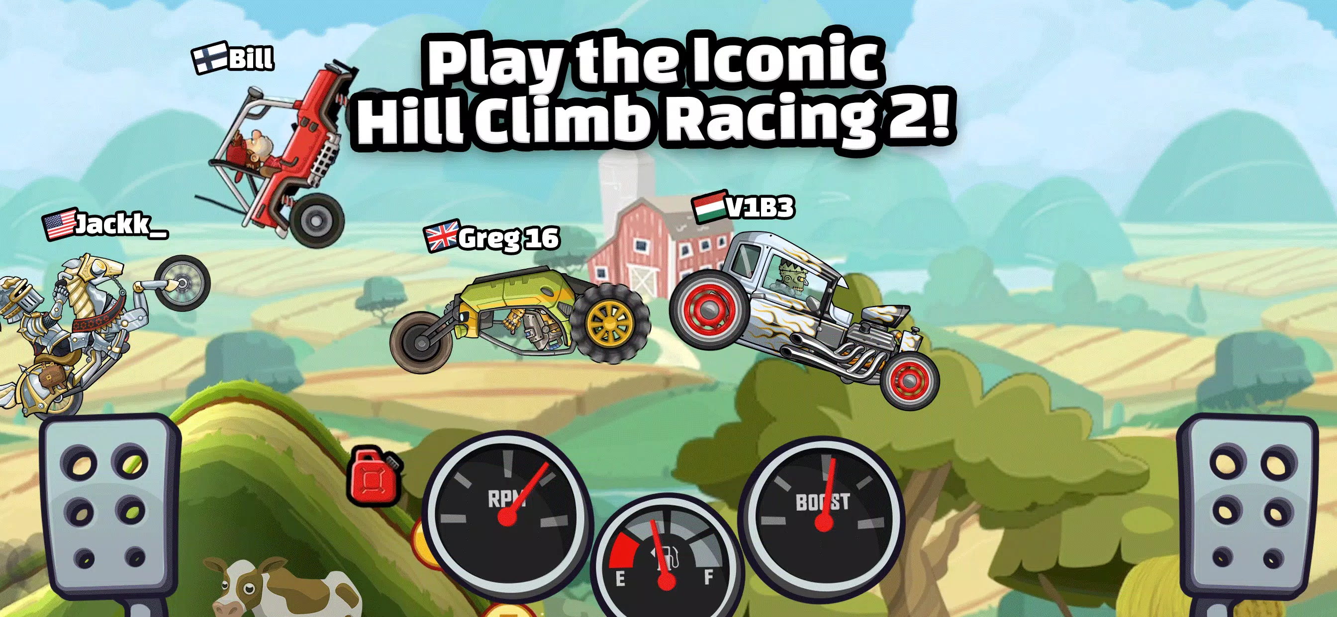 How to download Hill Climb Racing 2 Apk Mode