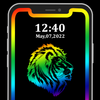 Neon Edge light wallpapers أيقونة