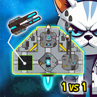 Space Cats - Build Ship Fight आइकन