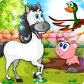 Learn Fram Animal: Kids Game!