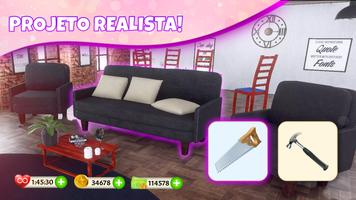 Design de casa - jogos reforma Cartaz