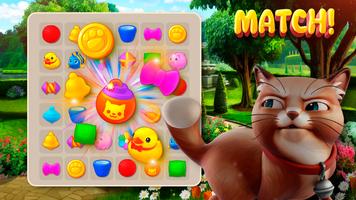 Home Design: Catdom Match 3 screenshot 2