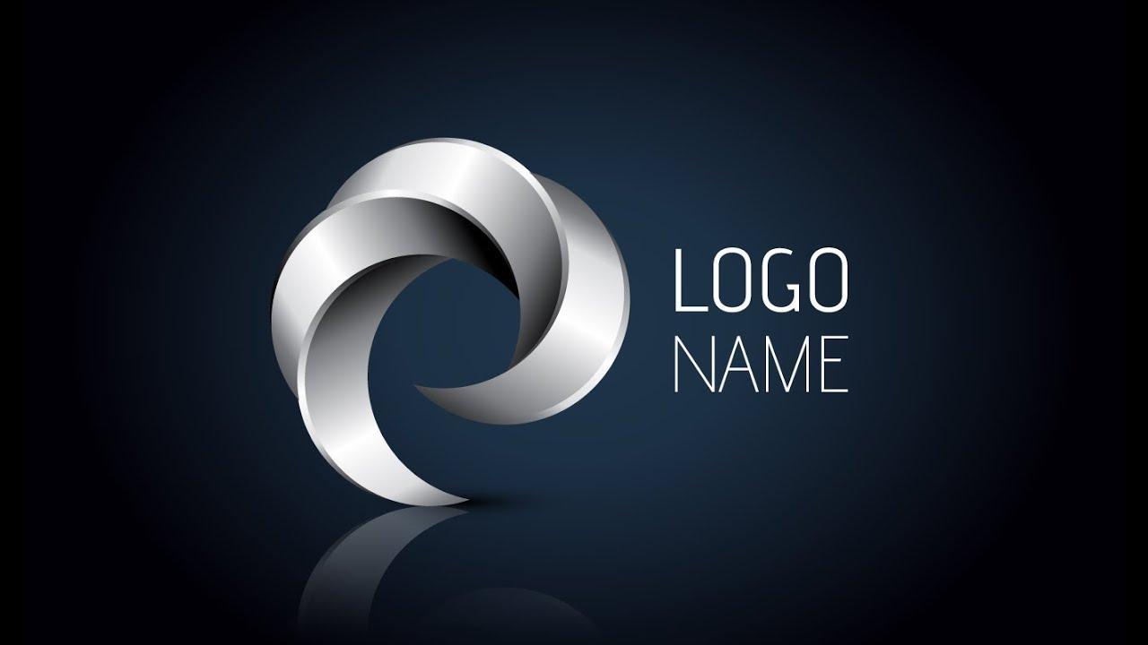 3 д логотип. Трехмерный логотип. Дизайнерские логотипы.