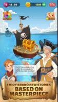 Treasure Island Match 3 captura de pantalla 1