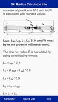 FIS Ski Radius Calculator Ekran Görüntüsü 3