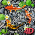 4D Koi Fish Live Wallpaper ícone