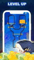Save Fish: Earn real coins captura de pantalla 1