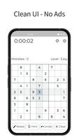 Clean Sudoku - Classic Puzzles Screenshot 1