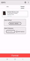 [root] SDFS - Format SDCard Screenshot 1