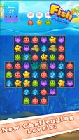 FIsh Matching Puzzle - Бесплатная игра Crush скриншот 2