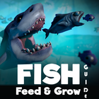 Fish Feed & Grow Tips Game icône