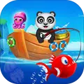 幸せなフィッシャー パンダ: 究極の釣りマニア ゲーム