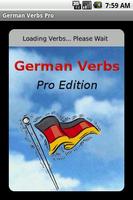 German Verbs Pro Affiche