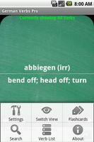 German Verbs Pro screenshot 1