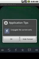 German Verbs Pro स्क्रीनशॉट 2