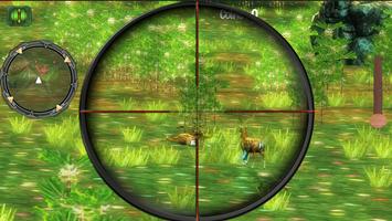 deer hunter 3d-wild animal forest hunting shooting پوسٹر