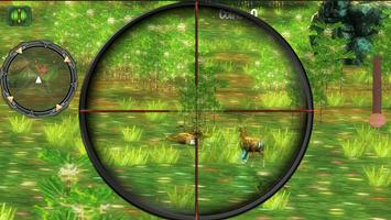 deer hunter 3d-wild animal forest hunting shooting poster