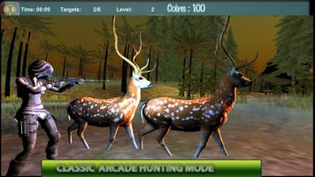 deer hunter 3d-wild animal forest hunting shooting syot layar 1