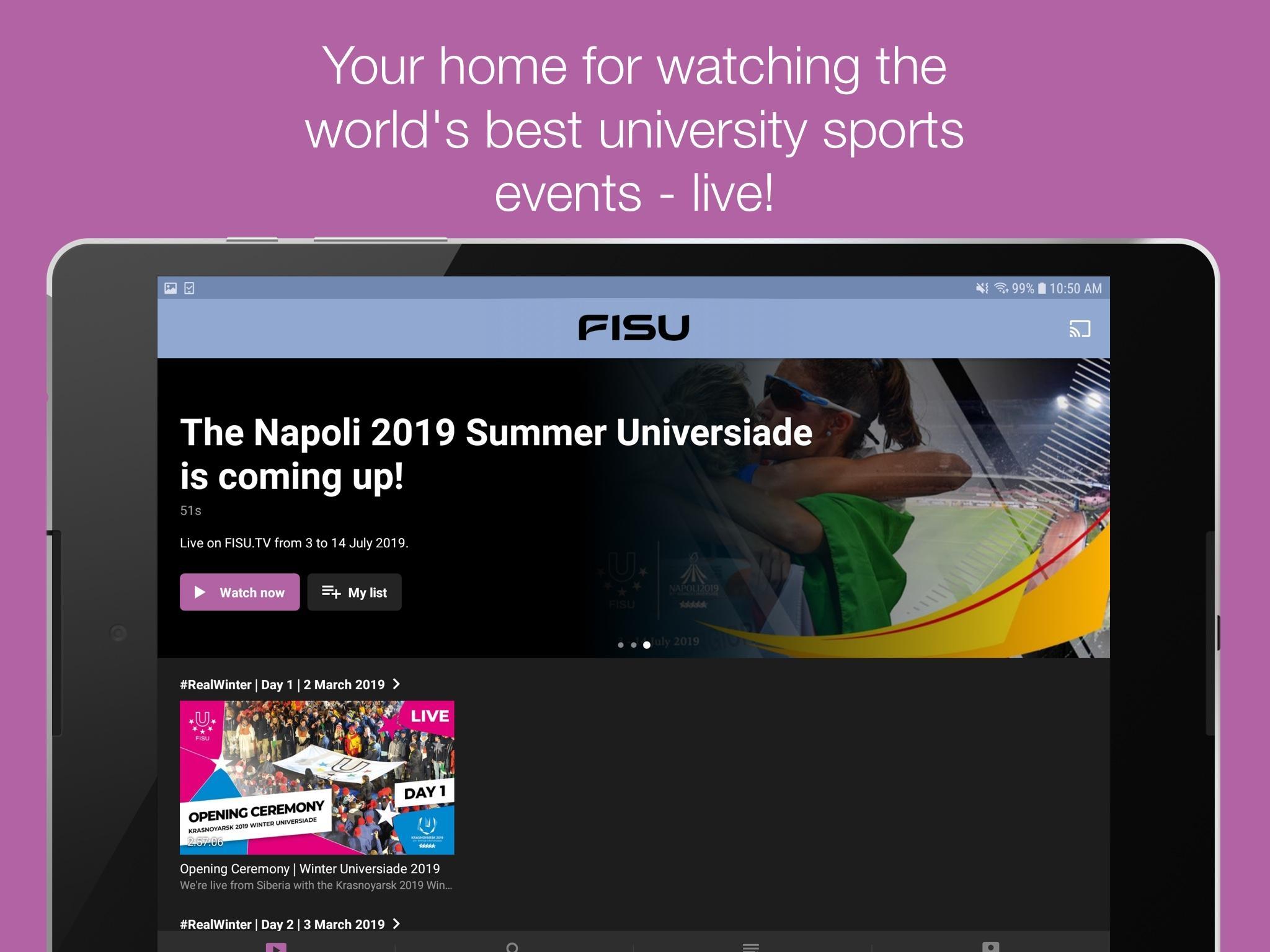 FISU TV for Android - APK Download