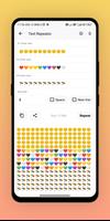 Text Repeater: Emoji,Text اسکرین شاٹ 1