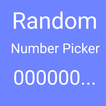 Random number pick or select icon
