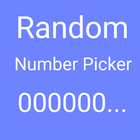 Random number pick or select ikona
