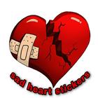 Sad Heart Stickers simgesi