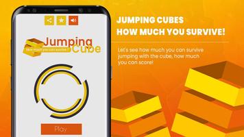 Jumping Cube - How Much You Can Score ?-poster