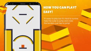 Jumping Cube - How Much You Can Score ? اسکرین شاٹ 1
